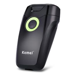 image-Kemei 202A Double Rotary Cutter Head Rechargeable Electric Shaver Automatic Grinding Shaver Razor Men's Face Care