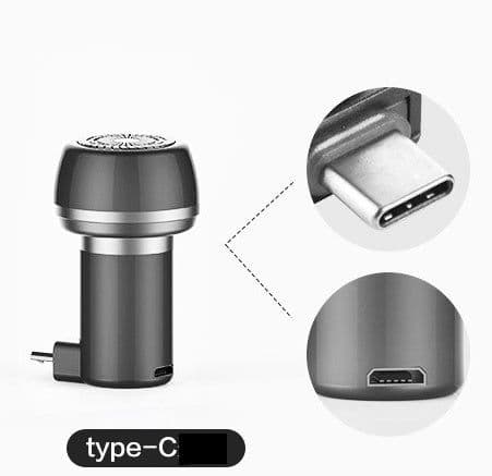 image-Magnetically absorbed mini-mobile shaver depilator facial, axillary, leg, whole body shaver