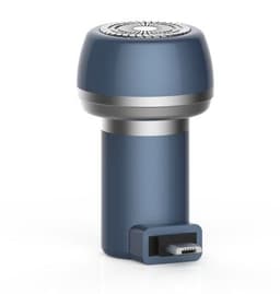 image-Magnetically absorbed mini-mobile shaver depilator facial, axillary, leg, whole body shaver