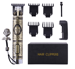 image-T9 oil head electric hair clipper carving hair clipper