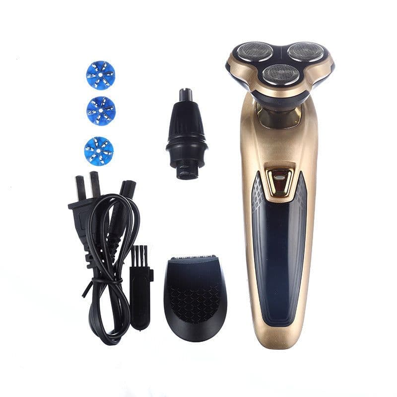image-Three-cutter electric shaver