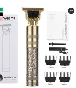 image-Hair salon special lettering zero pitch electric hair clipper