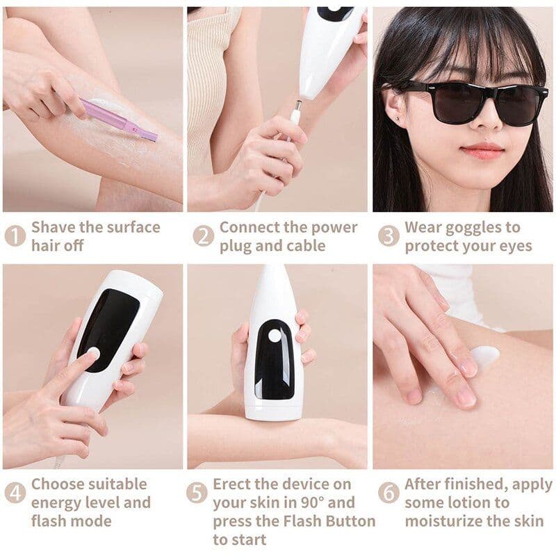 image-Laser hair removal device home whole body IPL hair removal device