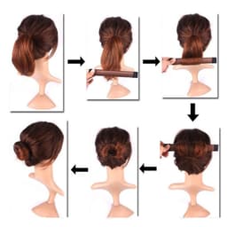 image-Korean Version Of The Wig Pan Hairpin Ball Head Slap Ring