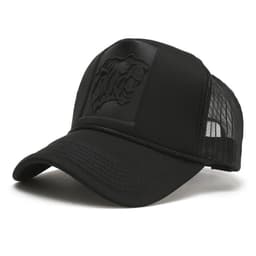 image-Trendy Brand Solid Color Tall Truck Hat Truck Hat For Men And Women Couples Caps