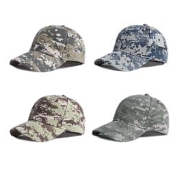 image-Camouflage Baseball Caps For Men And Women Outdoor Hiking