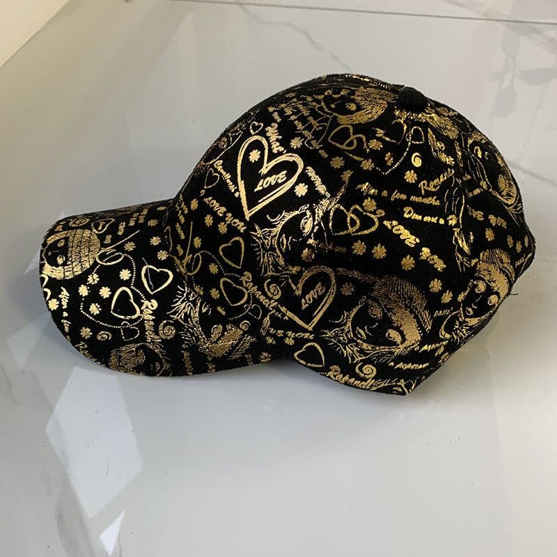 image-Spring And Summer Baseball Caps For Men And Women Korean Style Floral