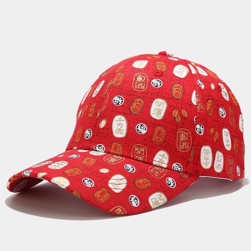 image-Spring And Summer Baseball Caps For Men And Women Korean Style Floral