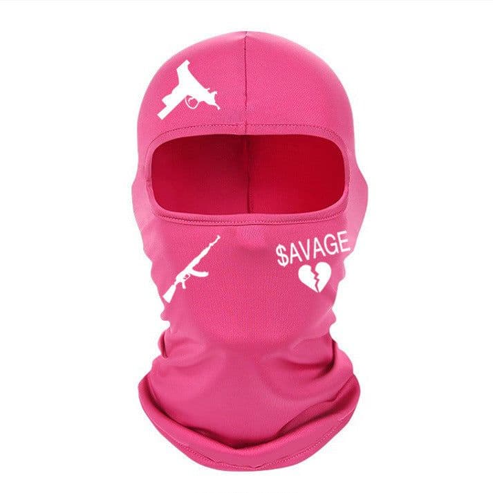image-Outdoor Cycling Windproof Sun-proof And Breathable Neck Protection Heat Transfer Patch Printed Ice Silk Headgear