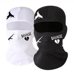 image-Outdoor Cycling Windproof Sun-proof And Breathable Neck Protection Heat Transfer Patch Printed Ice Silk Headgear