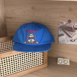 image-Men's And Women's Machine Embroidery Street Soft Top Baseball Hat