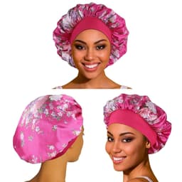image-Leopard Print Shower Cap Female Print Chemotherapy Hat