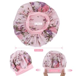 image-Leopard Print Shower Cap Female Print Chemotherapy Hat