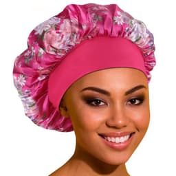 image-Leopard Print Shower Cap Female Print Chemotherapy Hat