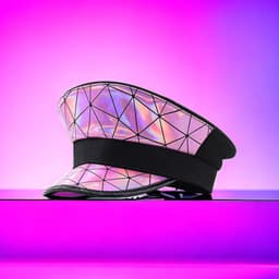 image-Women's Rose Leather Photography Party Wedding Hat