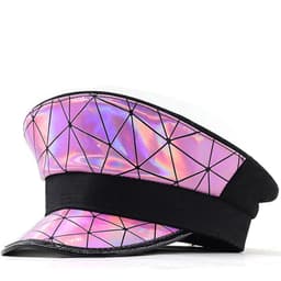 image-Women's Rose Leather Photography Party Wedding Hat