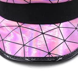 image-Women's Rose Leather Photography Party Wedding Hat