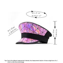 image-Women's Rose Leather Photography Party Wedding Hat
