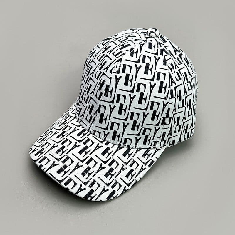 image-Sun-proof Houndstooth Letter Baseball Cap Men's And Women's Outdoor Breathable