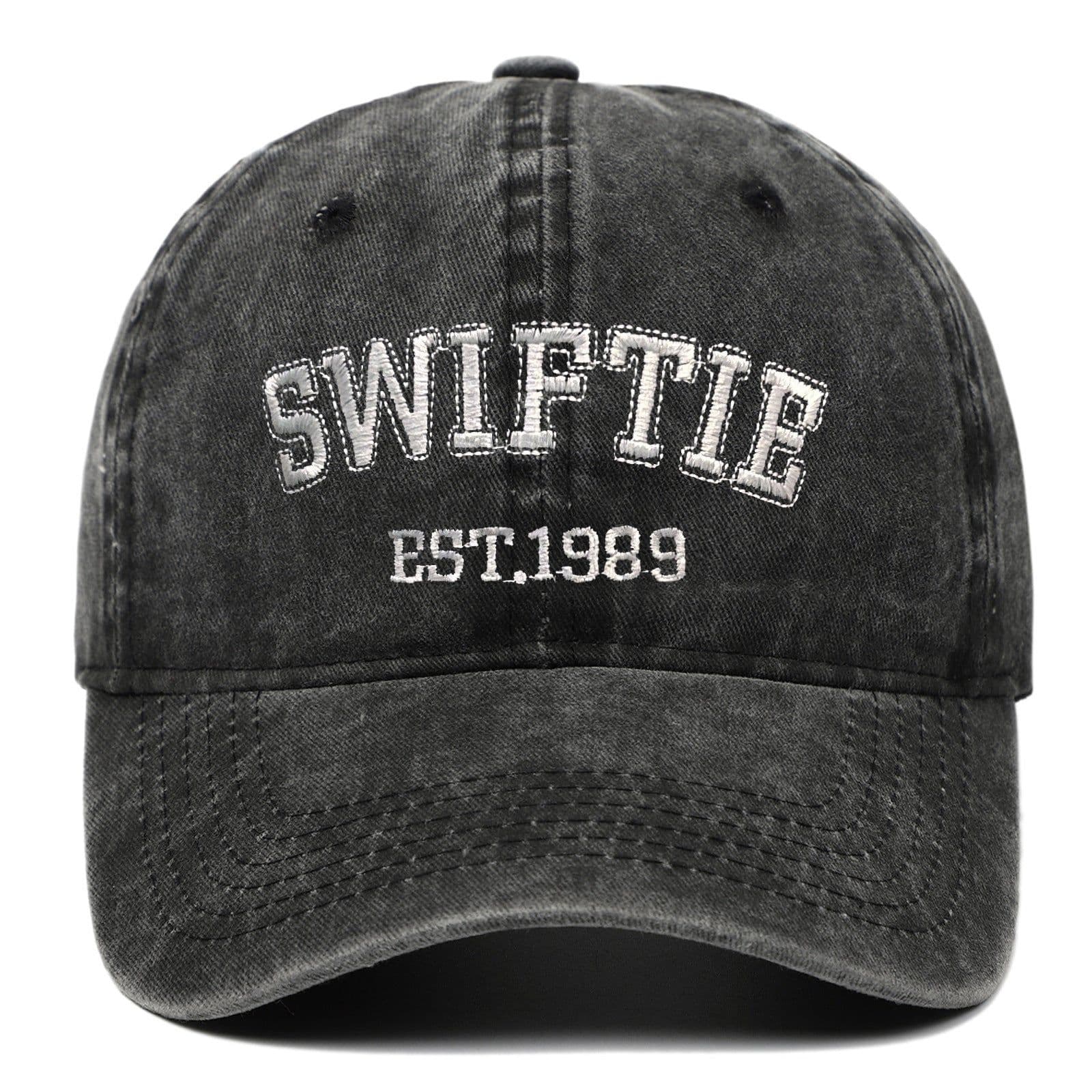 image-Outdoor Sports Embroidered Water Wash Sun Protection Hat