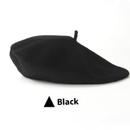 image-Women's Wool Beret Vintage British Knitted Painter Cap Warm Hat