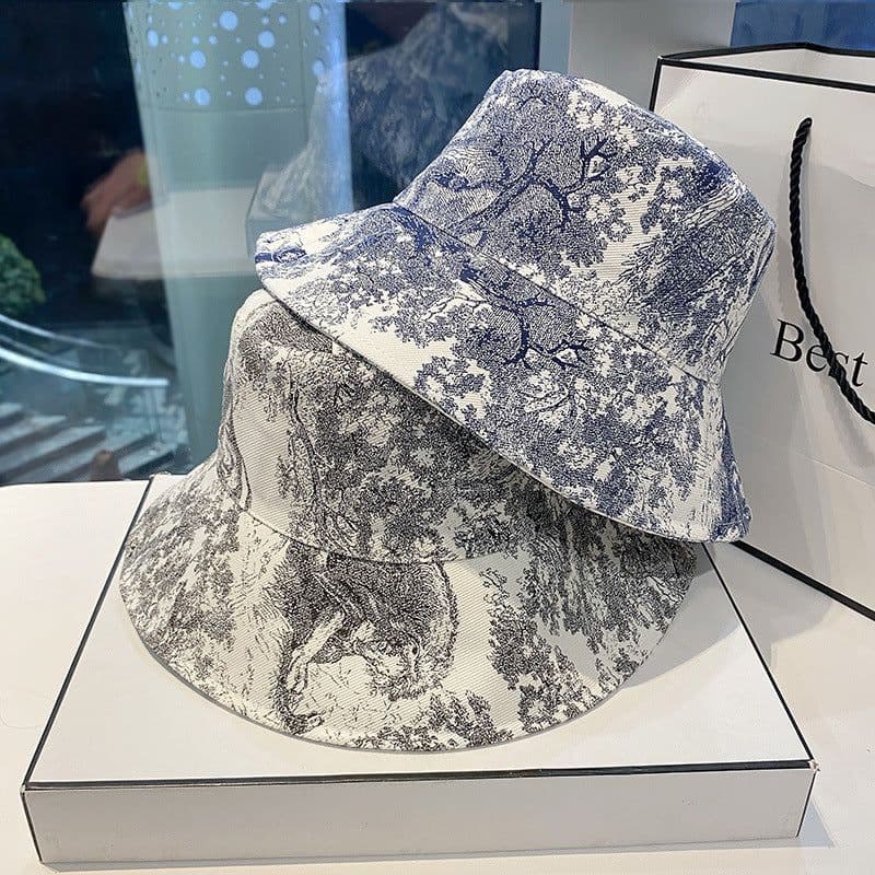 image-Women's Summer Minority Fashion Printed Bucket Hat