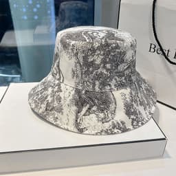 image-Women's Summer Minority Fashion Printed Bucket Hat