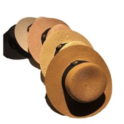 image-European And American Retro Gold Woven Straw Hat