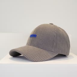 image-Warm Hard Top Corduroy Baseball Cap For Children