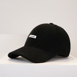 image-Warm Hard Top Corduroy Baseball Cap For Children