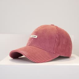 image-Warm Hard Top Corduroy Baseball Cap For Children