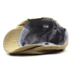 image-Cotton Hat Men's And Women's Beret Retro Solid Color Peaked Cap