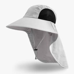 image-Mesh Breathable Big Brim Summer Outdoor Sunshade Sun Protection Hat Children