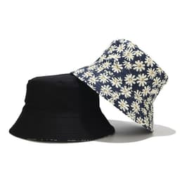 image-Women's Casual Printed Reversible Fisherman Hat