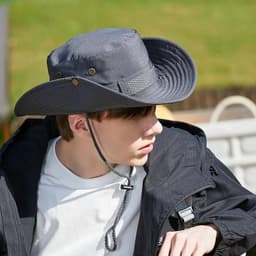 image-Men's And Women's Outdoor Mountaineering Sun Protective Hat
