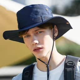 image-Men's And Women's Outdoor Mountaineering Sun Protective Hat