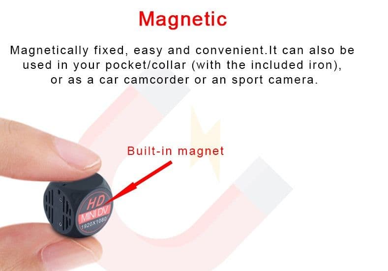image-Cross-Border New MD21 Fan Infrared Night Vision Digital Video Camera Small Photography Sports Camera DV Computer Camera Report