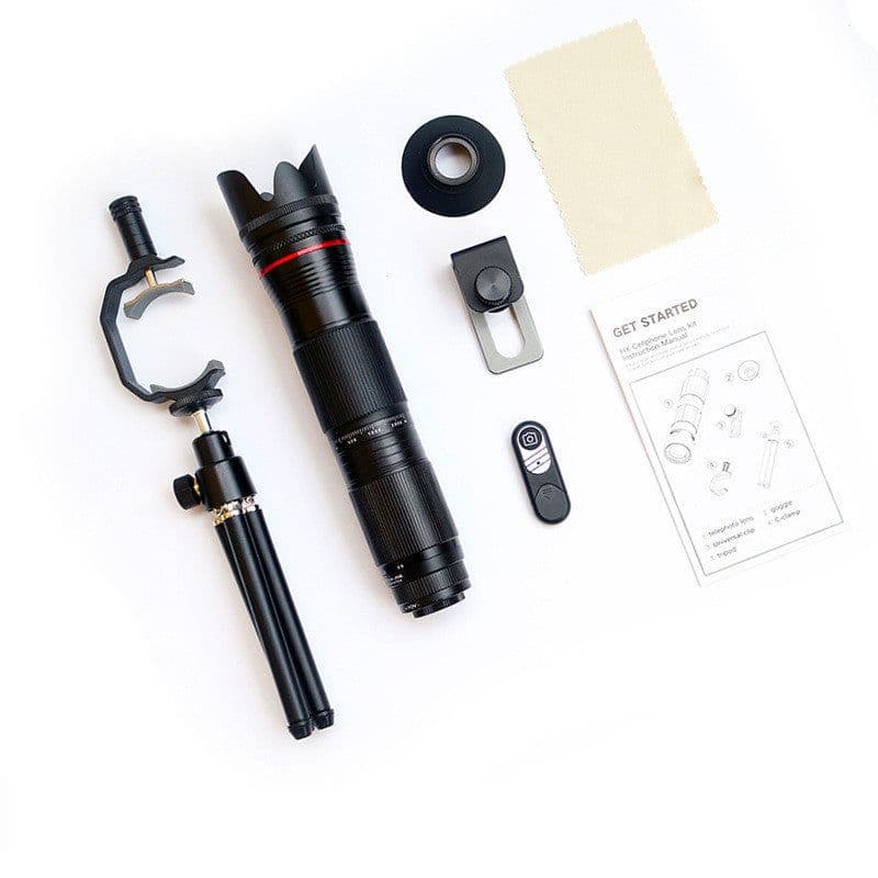 image-Mobile Phone Telephoto Lens Hd Camera Zoom Telescope Video Adjustment Far And Near Angle Camera
