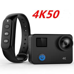image-4K50 Frame Sports Camera Touch Dual Screen Wifi High-Definition Gyroscope Anti-Shake