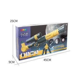 image-Compatible with Apple, Best Kids Beginners Telescope 150X Astronomical Telescope with Tripod
