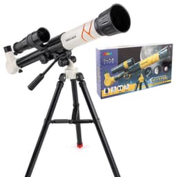 image-Compatible with Apple, Best Kids Beginners Telescope 150X Astronomical Telescope with Tripod