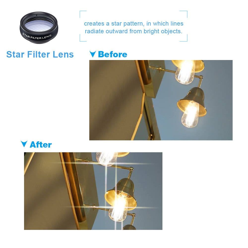 image-Mobile Phone External High-definition Fisheye Telephoto Wide-angle Adjustable Lens Set