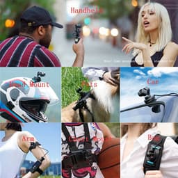 image-Pocket2S Pocket Gimbal Vlog Smart Camera Magnetic Suction 4K HD