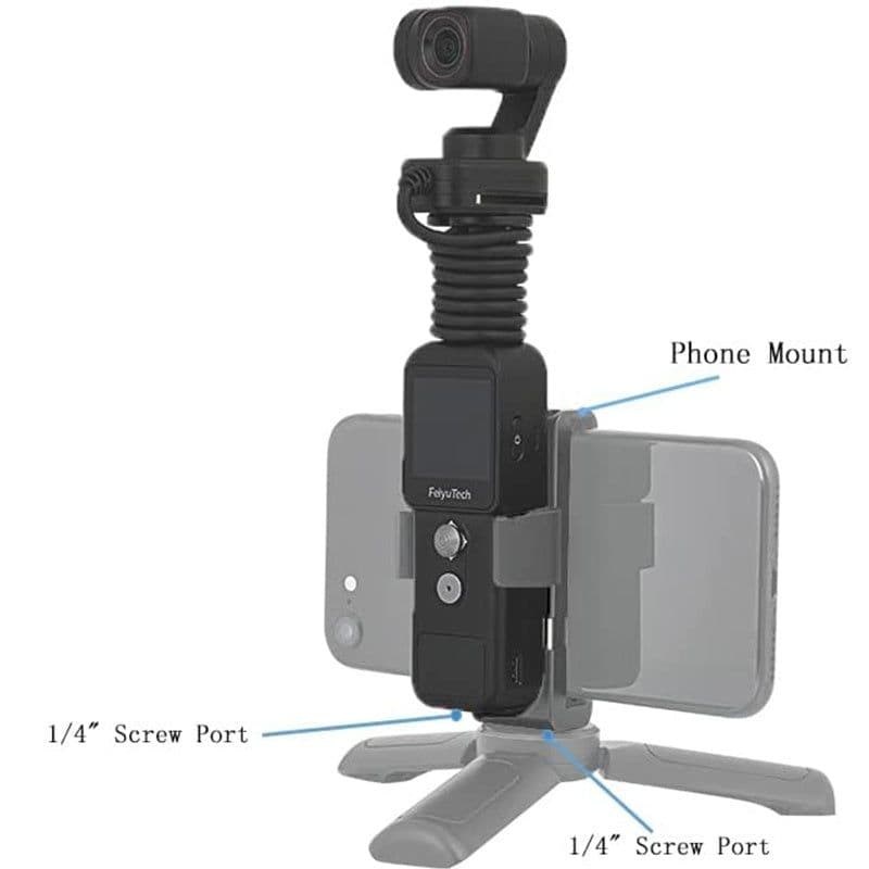 image-Pocket2S Pocket Gimbal Vlog Smart Camera Magnetic Suction 4K HD