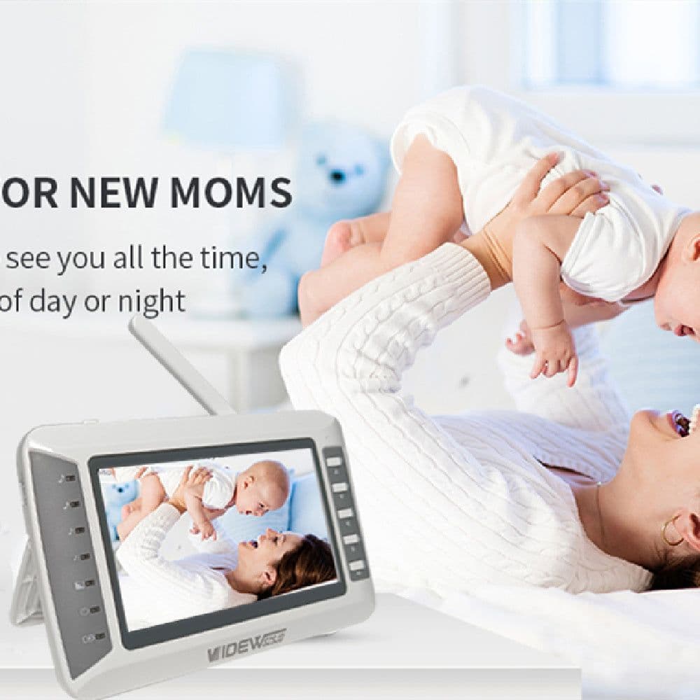 image-Wireless HD Baby Two-way Voice Intercom Monitor