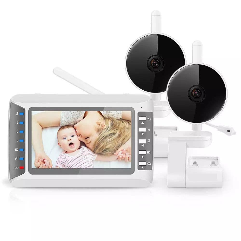 image-Wireless HD Baby Two-way Voice Intercom Monitor