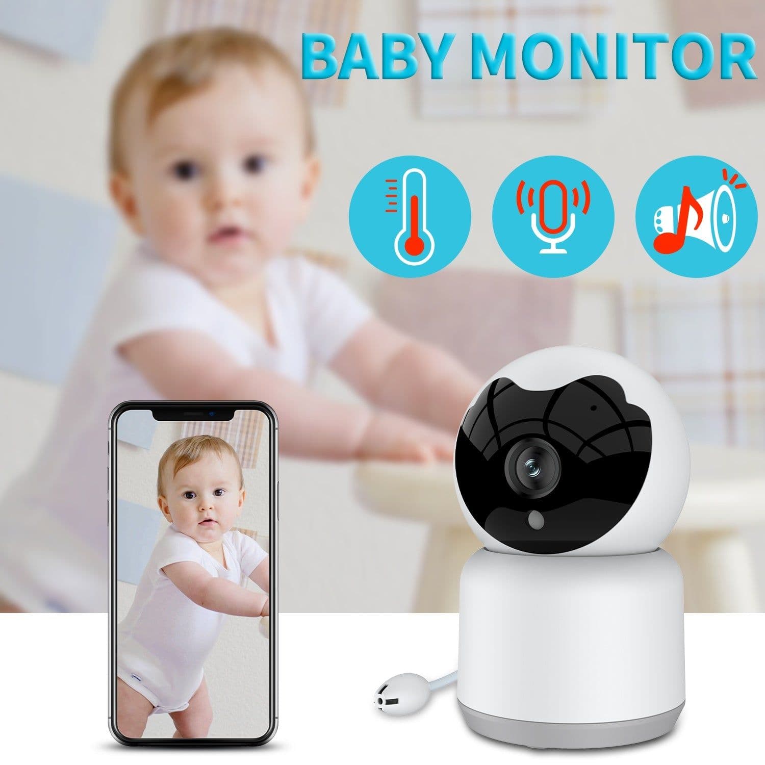 image-Video Intercom Child Monitor For Children And Mothers
