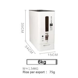 image-Cat Food Bucket Sealed Moisture Proof 10kg Pet Food Storage Bucket
