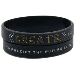 image-1PCS Inspiring Bracelet Motivational Be Yourself, Change The World