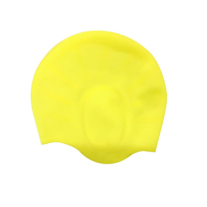 image-Adults Swimming Caps Men Women Long Hair Waterproof